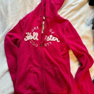 Hollister zip up sweatshirt